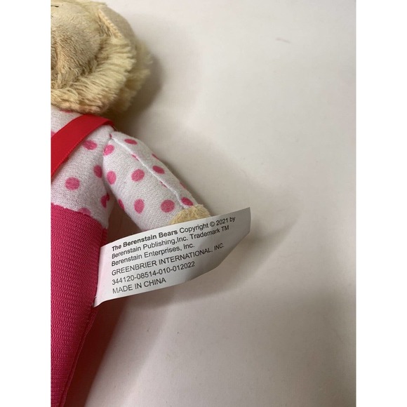 PBS Kids Berenstain Bears Family Plush Toy Set 2 Piece Brother and Sister - Picture 4 of 8